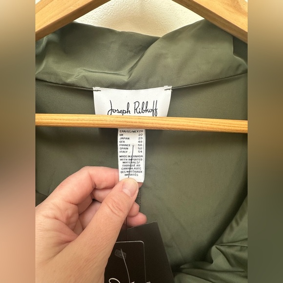 ✨ NWT Made in Canada Joseph Ribkoff, Enigma Coat size 20 - Picture 16 of 17